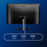 Philips E Line 328E1CA/00 Computerbildschirm 80 cm (31.5") 3840 x 2160 Pixel 4K Ultra HD LCD Schwarz