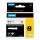 DYMO Rhino Industrie Permanente Polyesteretiketten | 24 mm x 5,5 m | Schwarz auf Weiß | selbstklebendes Schriftband | für Rhino und LabelManager Beschriftungsgerät