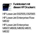 HP 37A Schwarz Original LaserJet Tonerkartusche