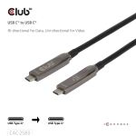 CLUB3D 15M Full-Feature USB-C® Cable / 49.21ft 8K60Hz 10Gbps 60W