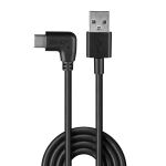 Lindy 32000 USB Kabel USB 2.0 0,5 m USB A USB C 15 W Schwarz