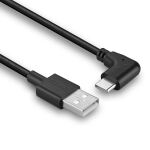 Lindy 32000 USB Kabel USB 2.0 0,5 m USB A USB C 15 W Schwarz