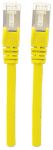 Intellinet Premium Netzwerkkabel, Cat6a, S/FTP, 100% Kupfer, Cat6a-zertifiziert, LS0H, RJ45-Stecker/RJ45-Stecker, 1,0 m, gelb