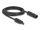 DELOCK DL4 Solar Kabel 4 mm Stecker zu Buchse 3 m schwarz