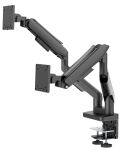 LC-Power LC-EQ-A34B-D Flachbildschirm-Tischhalterung 86,4 cm (34") Tisch/Bank Schwarz