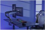 LC-Power LC-EQ-A34B-D Flachbildschirm-Tischhalterung 86,4 cm (34") Tisch/Bank Schwarz