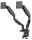 LC-Power LC-EQ-A34B-D Flachbildschirm-Tischhalterung 86,4 cm (34") Tisch/Bank Schwarz