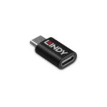 Lindy 71265 Kabeladapter USB Type C Schwarz