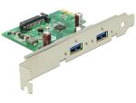 DeLOCK 89391 Schnittstellenkarte/Adapter Eingebaut USB 3.2 Gen 1 (3.1 Gen 1)