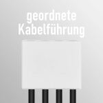 EFB Keystone Anschlussbox, 4 Port, Aufputz,