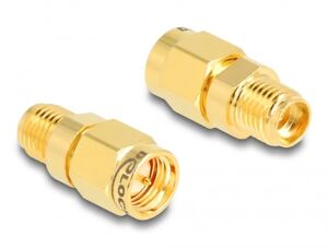 DELOCK Adapter SMA Stecker zu SMA Buchse C6801