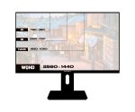 JAPANNEXT JN-27IPS4FLWQHDR-HSP Computerbildschirm 68,6 cm (27") 2560 x 1440 Pixel Wide Quad HD LCD Schwarz