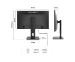 JAPANNEXT JN-27IPS4FLWQHDR-HSP Computerbildschirm 68,6 cm (27") 2560 x 1440 Pixel Wide Quad HD LCD Schwarz