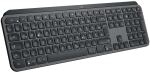 Logitech MX Keys Tastatur Universal RF Wireless + Bluetooth QWERTZ Deutsch Graphit