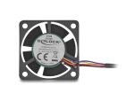 DELOCK Axiallüfter 24 V DC, 40 x 40 x 20 mm schwarz