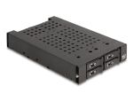 DELOCK 3.5 Wechselrahmen für 4 x M.2 NVMe SSD Slim...