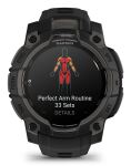 Garmin Instinct 3 AMOLED 3,05 cm (1.2") 45 mm Digital 390 x 390 Pixel Touchscreen Schwarz GPS