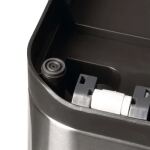 MAUL 9502294 Abfallbehälter Rechteckig Edelstahl Schwarz, Silber