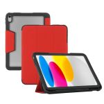 Mobilis 062008 Tablet-Schutzhülle 27,9 cm (11") Flip case Schwarz, Rot, Transparent