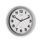 MAUL 9053195 Wand- /Tischuhr Quarzuhr Kreis Silber, Weiß