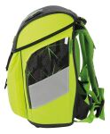 Herlitz FiloActive Plus DIN Wild Life Schulranzen-Set Junge Polyester Schwarz, Grün
