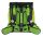 Herlitz FiloActive Plus DIN Wild Life Schulranzen-Set Junge Polyester Schwarz, Grün
