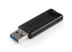 Verbatim PinStripe 3.0 - USB 3.0-Stick 16 GB  - Schwarz