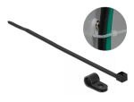 DELOCK Befestigungsschelle 4,8 mm mit KBI 150x2,5mm schwarz