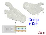 DELOCK Crimp&Cut RJ45 Knickschutz St 20Stk