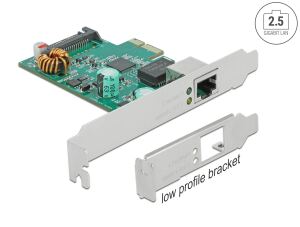 DELOCK PCI Express x1 Karte 1x RJ45 2,5 Gigabit