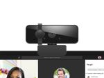 Lenovo Essential FHD Gen2 Webcam 1920 x 1080 Pixel USB 2.0 Schwarz