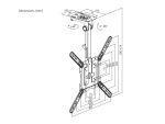 Equip 23"-55" Deckenmontage-TV-Halterung