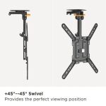 Equip 23"-55" Deckenmontage-TV-Halterung