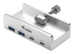 Equip 128967 Schnittstellen-Hub USB 3.2 Gen 1 (3.1 Gen 1) Type-A 5000 Mbit/s Aluminium