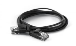 Wantec 7314 Netzwerkkabel Schwarz 1,5 m Cat6a U/UTP (UTP)