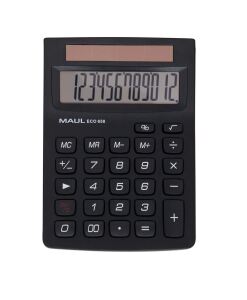MAUL ECO 650 Taschenrechner Tasche Einfacher Taschenrechner Schwarz