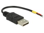 DeLOCK 85250 USB Kabel USB 2.0 0,1 m USB A Schwarz