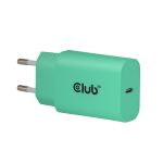 CLUB3D 2-Pack USB-C® Charger 30Watt Green