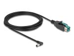 DELOCK PoweredUSB Kab. St. 12V zu DC 5,5 x 2,5 mm St. gew.3m