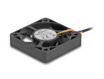 DELOCK Axiallüfter 12 V DC, 50 x 50 x 10 mm schwarz