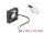DELOCK Axiallüfter 12 V DC, 50 x 50 x 10 mm schwarz