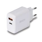 Lindy 73428 Ladegerät für Mobilgeräte Universal Weiß AC Schnellladung Drinnen