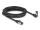 DeLOCK RJ45 Netzwerkkabel Cat.8.1 S/FTP 90° unten gewinkelt / gerade 5 m schwarz