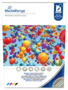 MediaRange MRINK118 Fotopapier A4 Weiß Hoch-Glanz