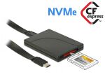 DELOCK Card Reader USB Type-C für CFexpress...