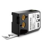 DYMO XTL Allzweck-Vinyletikett | 24 mm x 7 m | Schwarz...