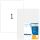 HERMA A3-Etiketten transparent glasklar 297x420 mm transparent klar Folie glänzend 50 St.