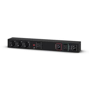 CyberPower MBP20HVIEC6A Maintenance Bypass PDU Rack 1U, Eingang 16A- (1) IEC C19 + (2) IEC C20, Ausgang 16A- (3) Schuko für OR + OL + OLSA Rackmount
