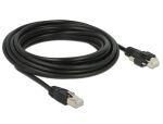 DELOCK Kabel Cat.6 RJ45-St > RJ45-St m. Schrauben SSTP 5.0m