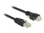 DELOCK Kabel Cat.6 RJ45-St > RJ45-St m. Schrauben SSTP 5.0m